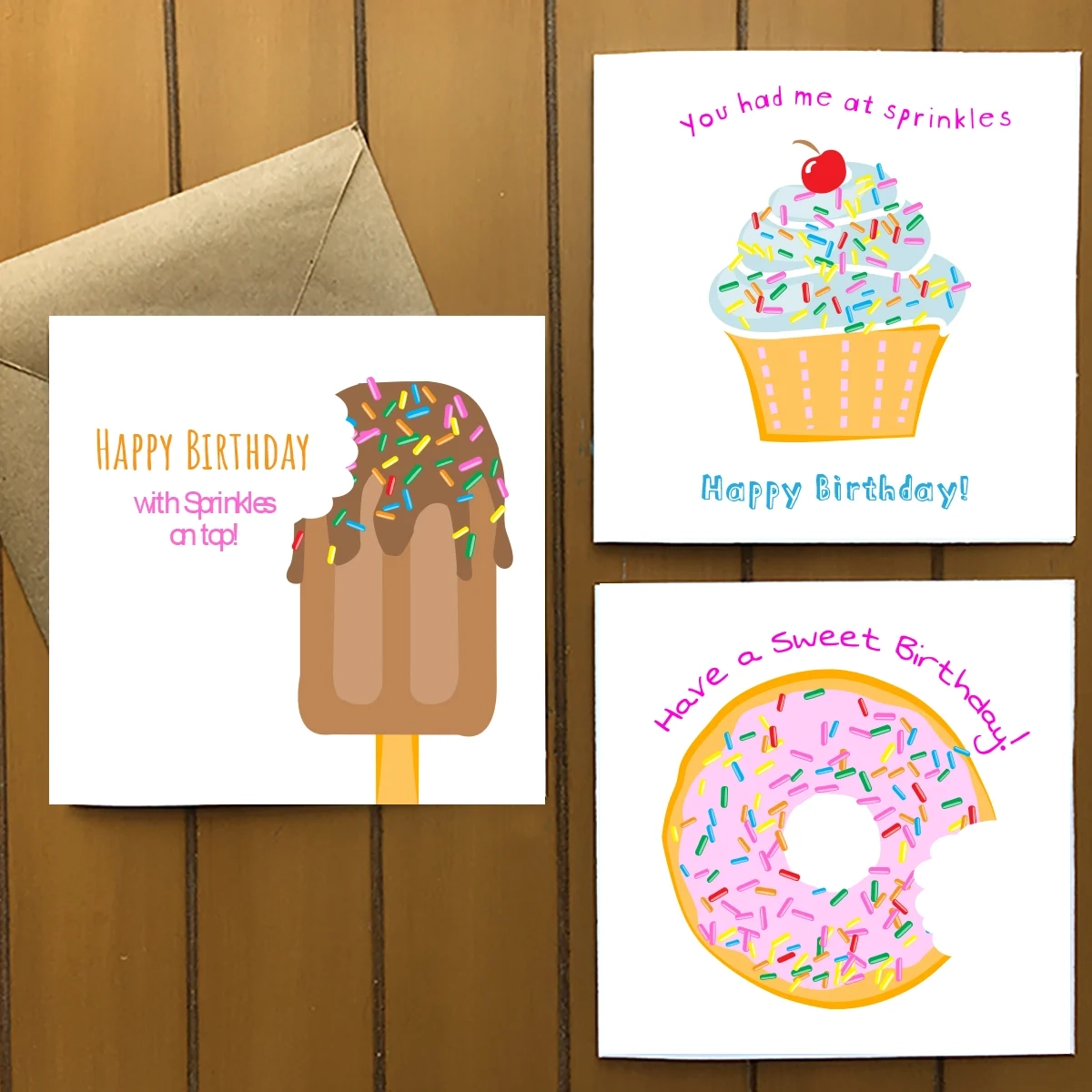 Free Printable Birthday Cards 5 5 Square Cards Craftidly