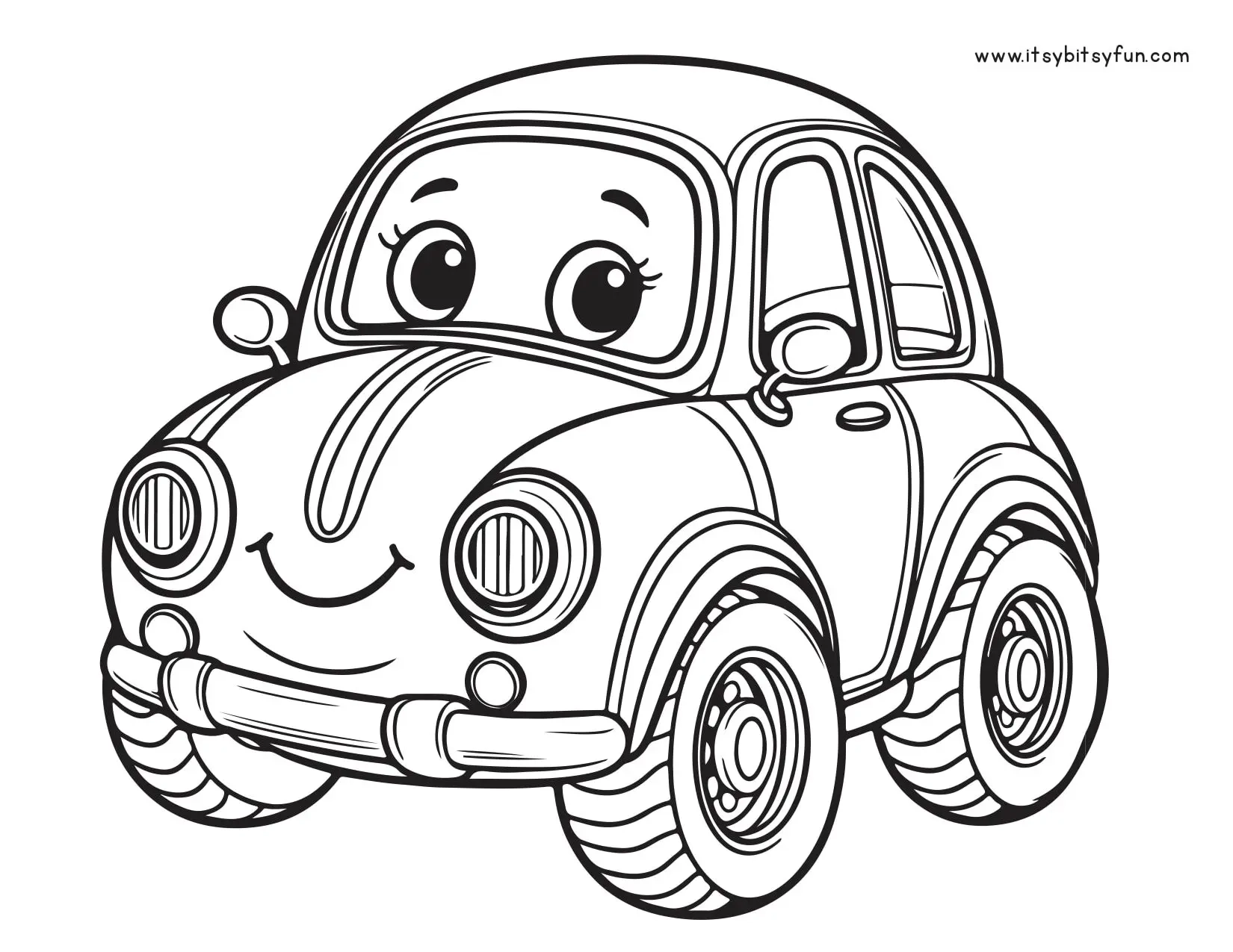 Free Printable Car Coloring Pages For Kids Itsy Bitsy Fun Free Printable Car Coloring Pages For Kids Itsy Bitsy Fun