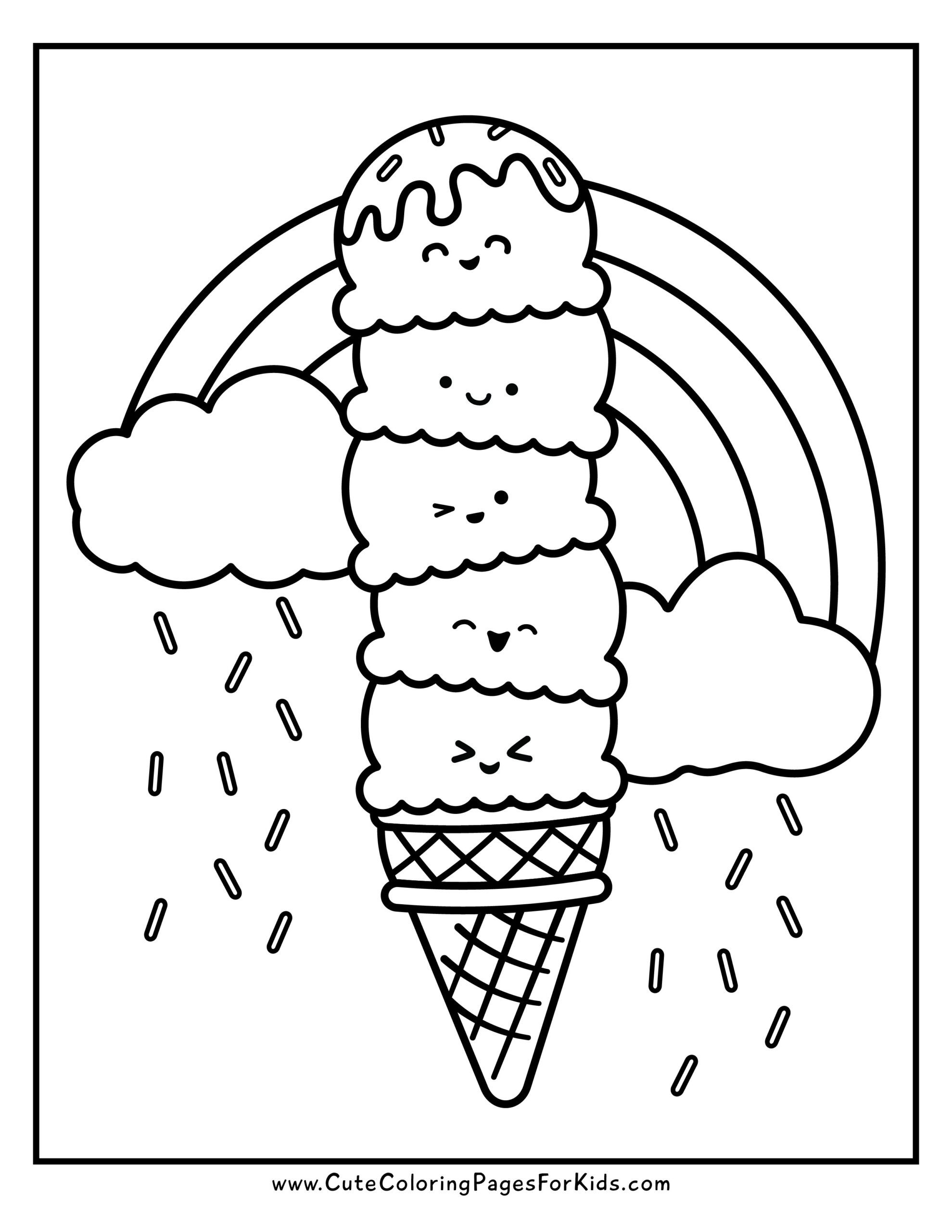 Free Printable Coloring Pages For Kids Cute Easy Designs Cute Coloring Pages For Kids