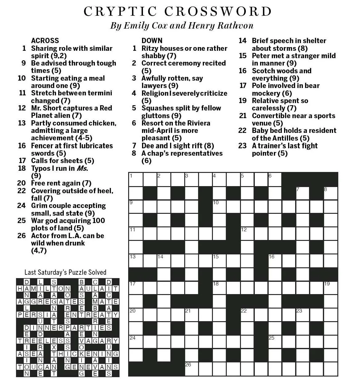 Free Printable Cryptic Crosswords Printable Party Favors Free Printable Cryptic Crosswords Printable Party Favors