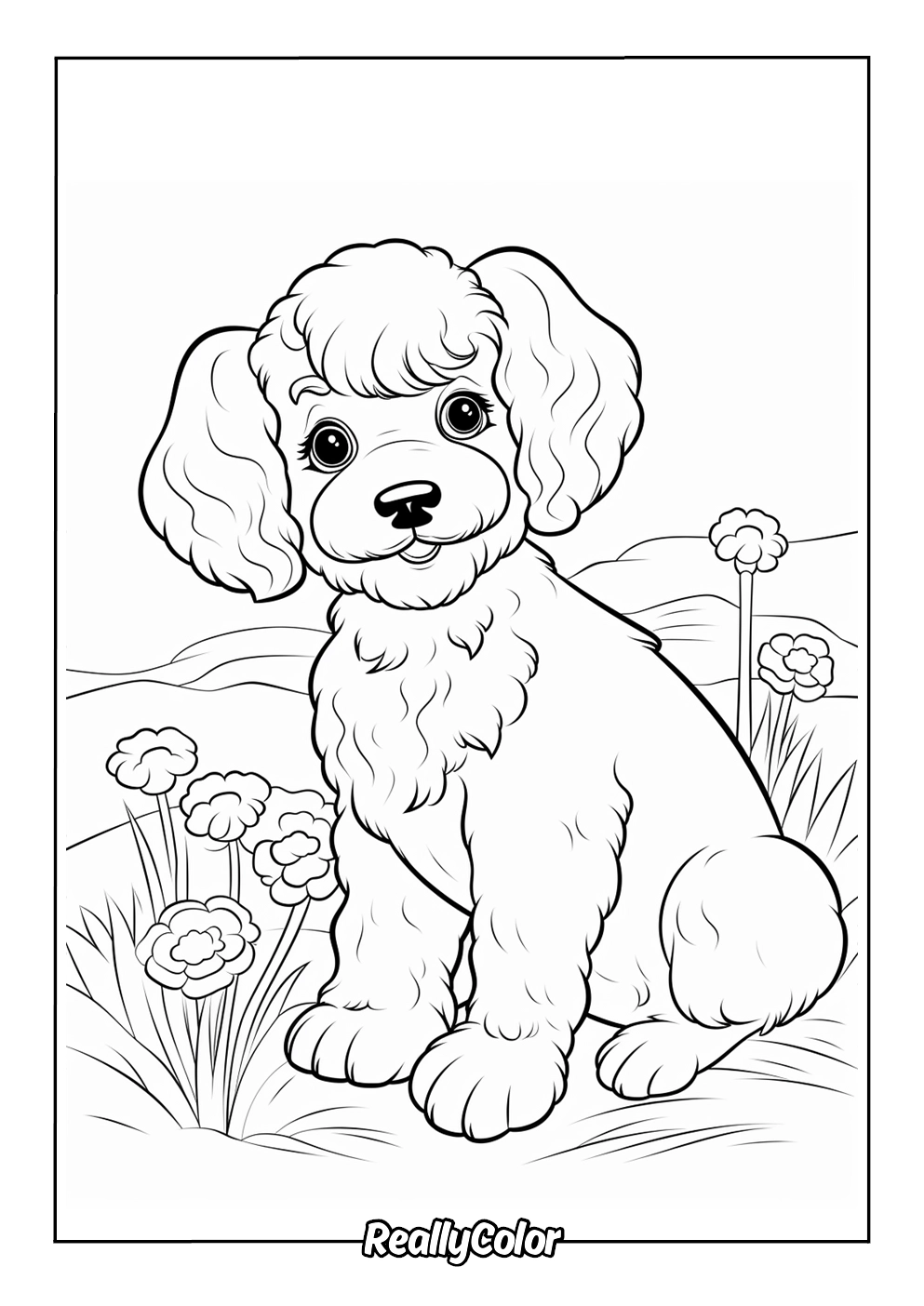 Free Printable Dog Coloring Pages