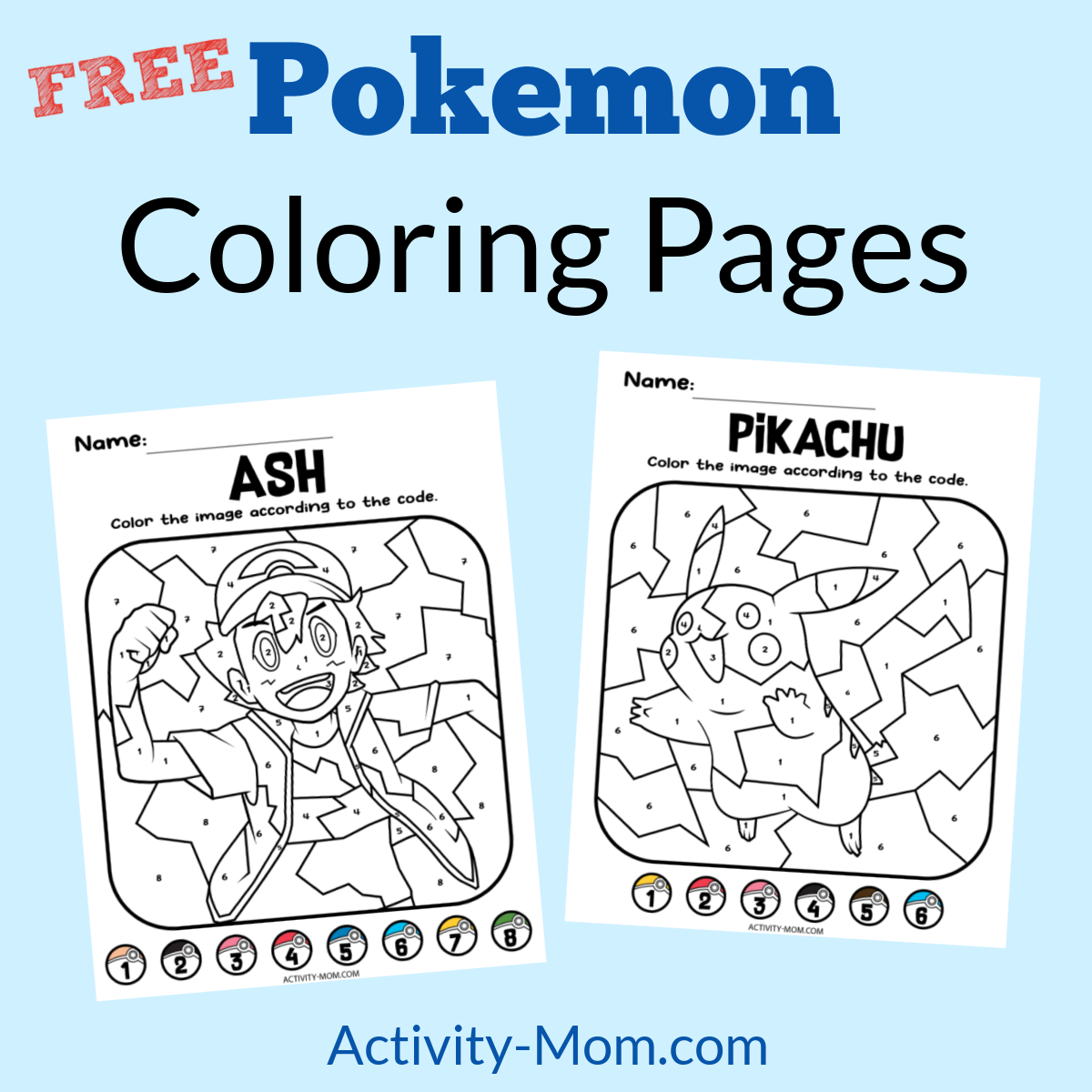 Free Printable Pokemon Coloring Pages For Kids The Activity Mom
