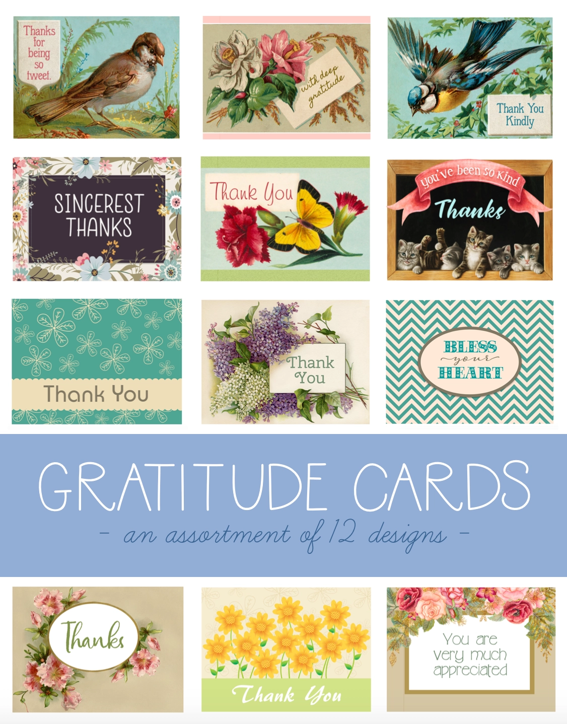 Free Printable Thank You Cards Flanders Family Home Life