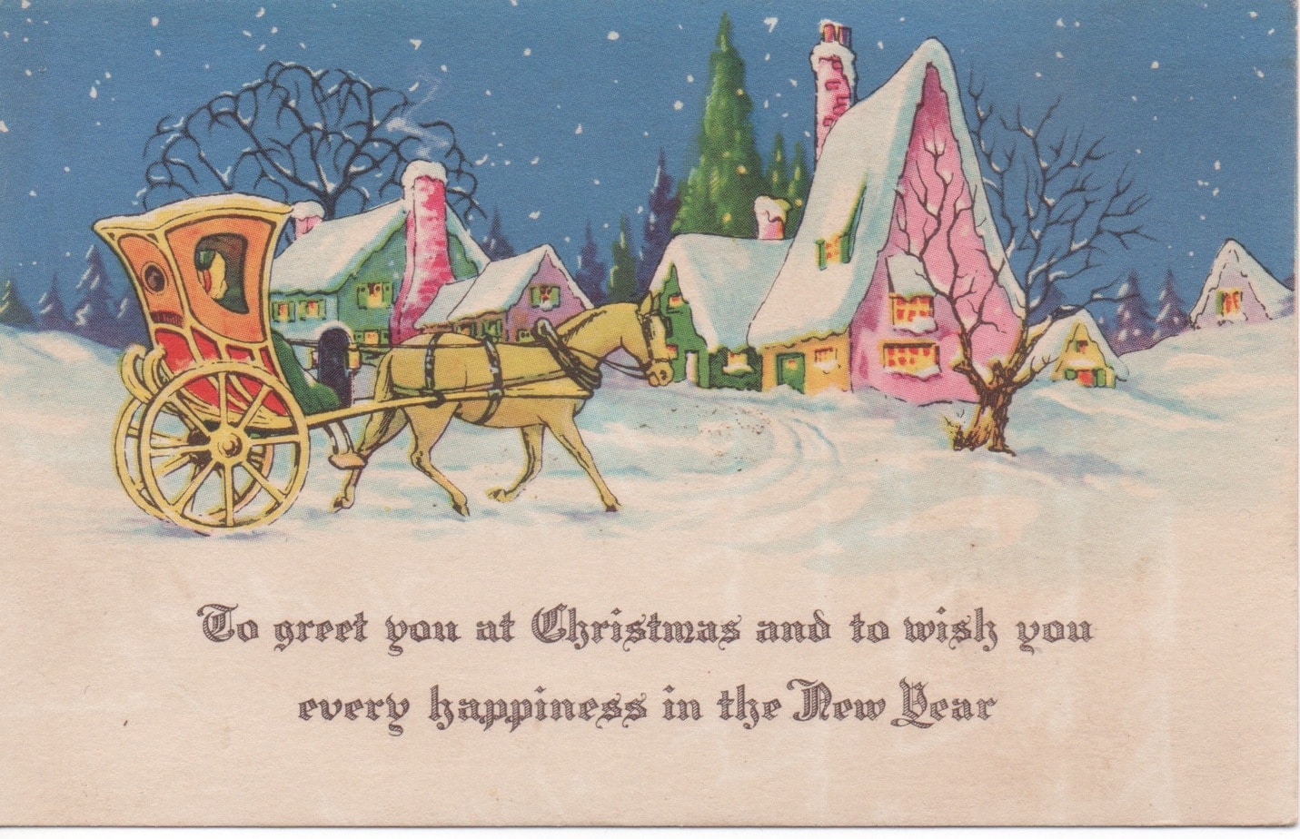 Free Printable Vintage Christmas Cards Salt In My Coffee