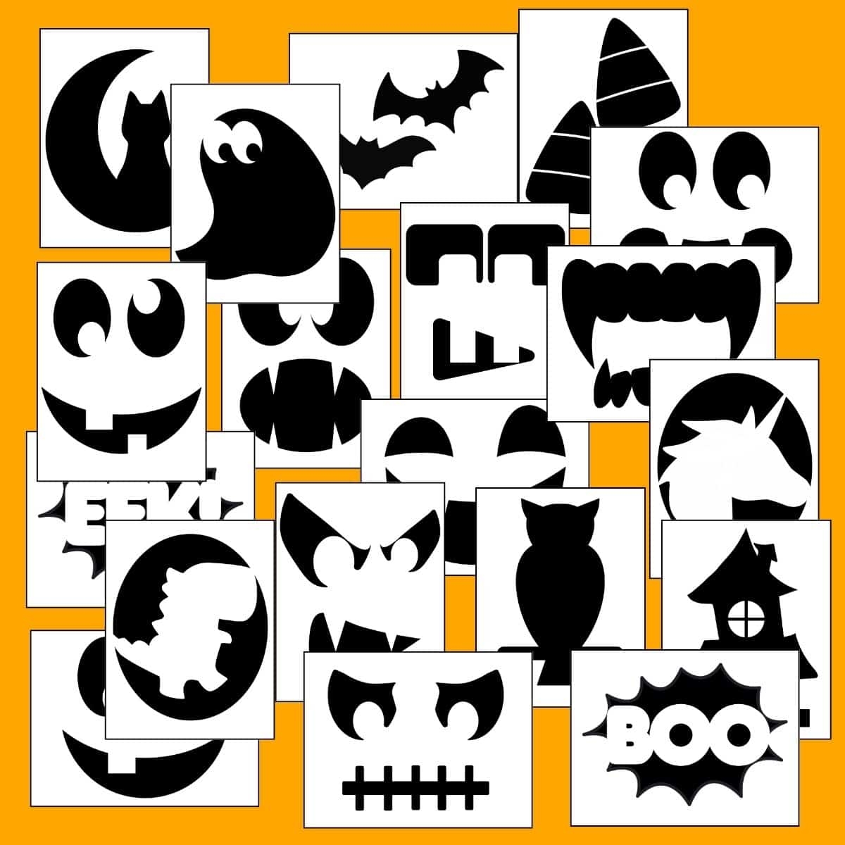 Free Pumpkin Carving Stencils And Templates