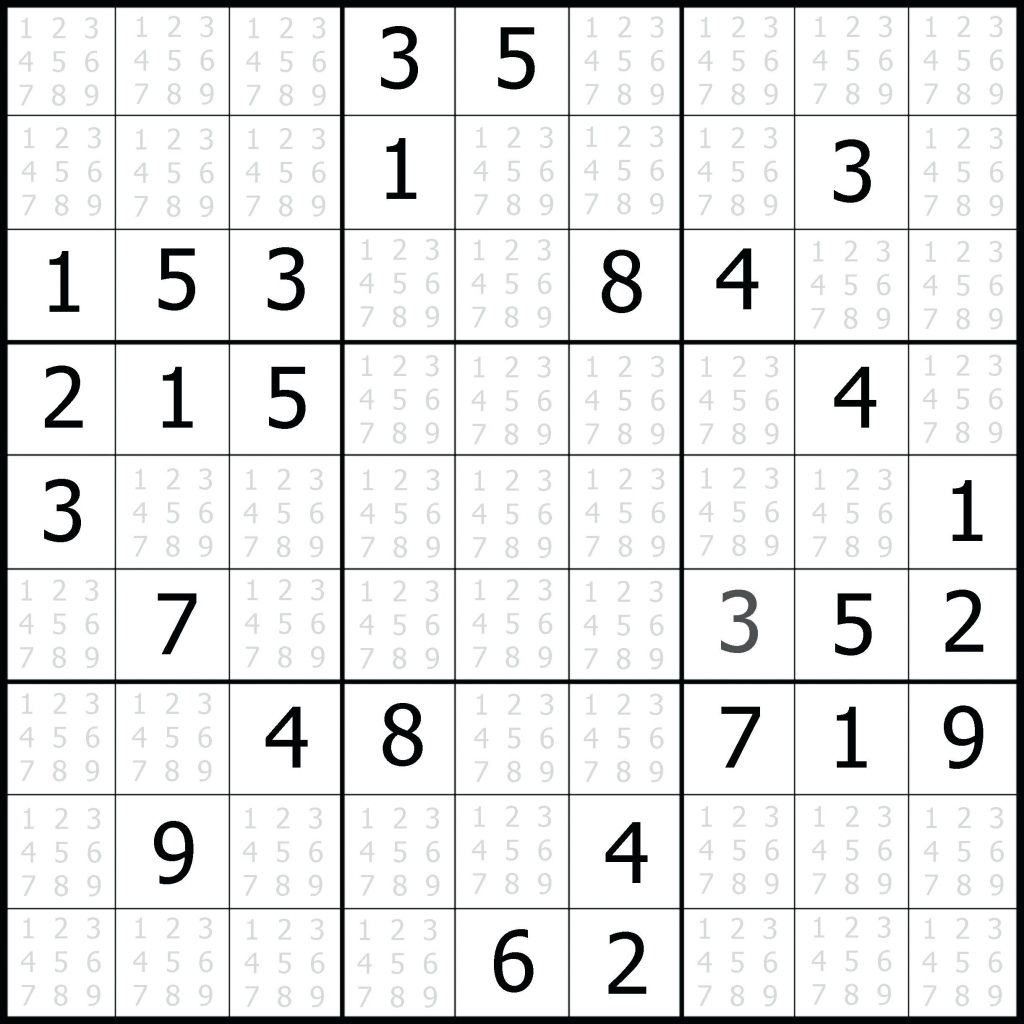 Free Sudoku Printables Karenlesscarnama1976 s Ownd Free Sudoku Printables Karenlesscarnama1976 s Ownd