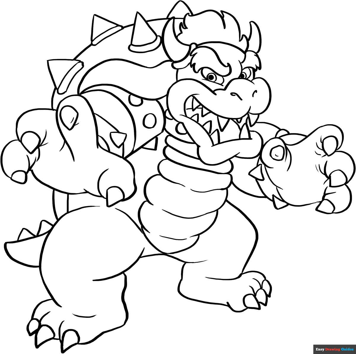 Free Super Mario Bros Coloring Pages For Kids 12 Printable Sheets
