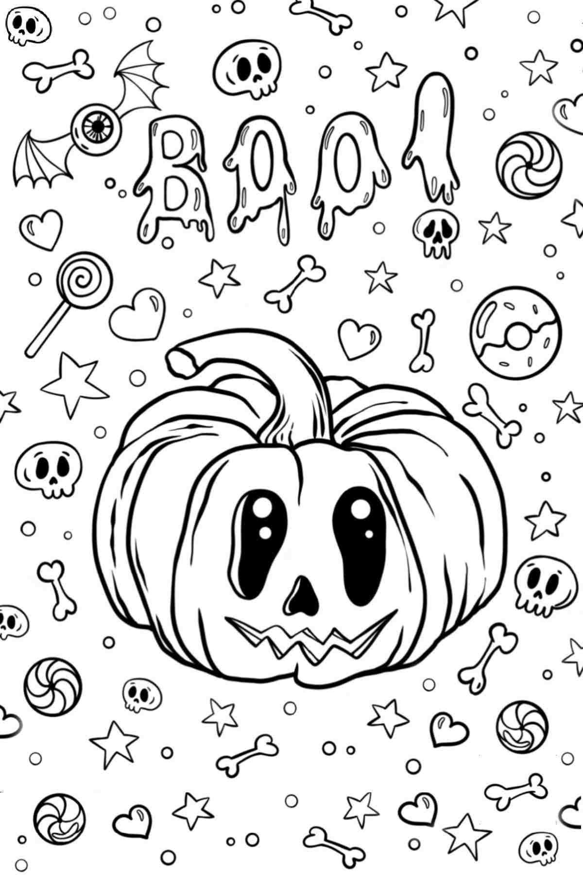 Get 13 Jack O Lantern Coloring Pages Free Halloween Printables