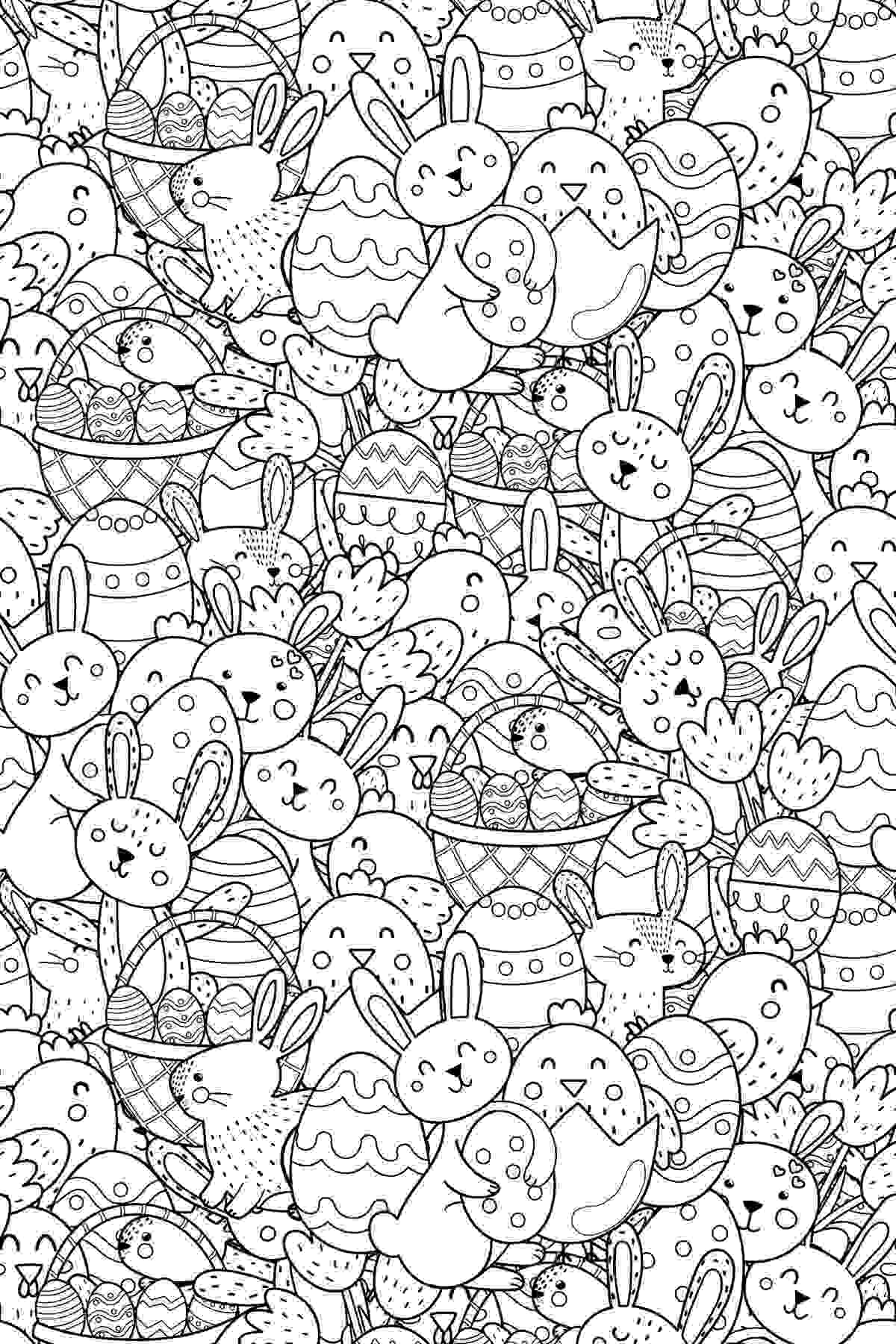 Get 19 Free Printable Easter Coloring Pages Options For All Ages