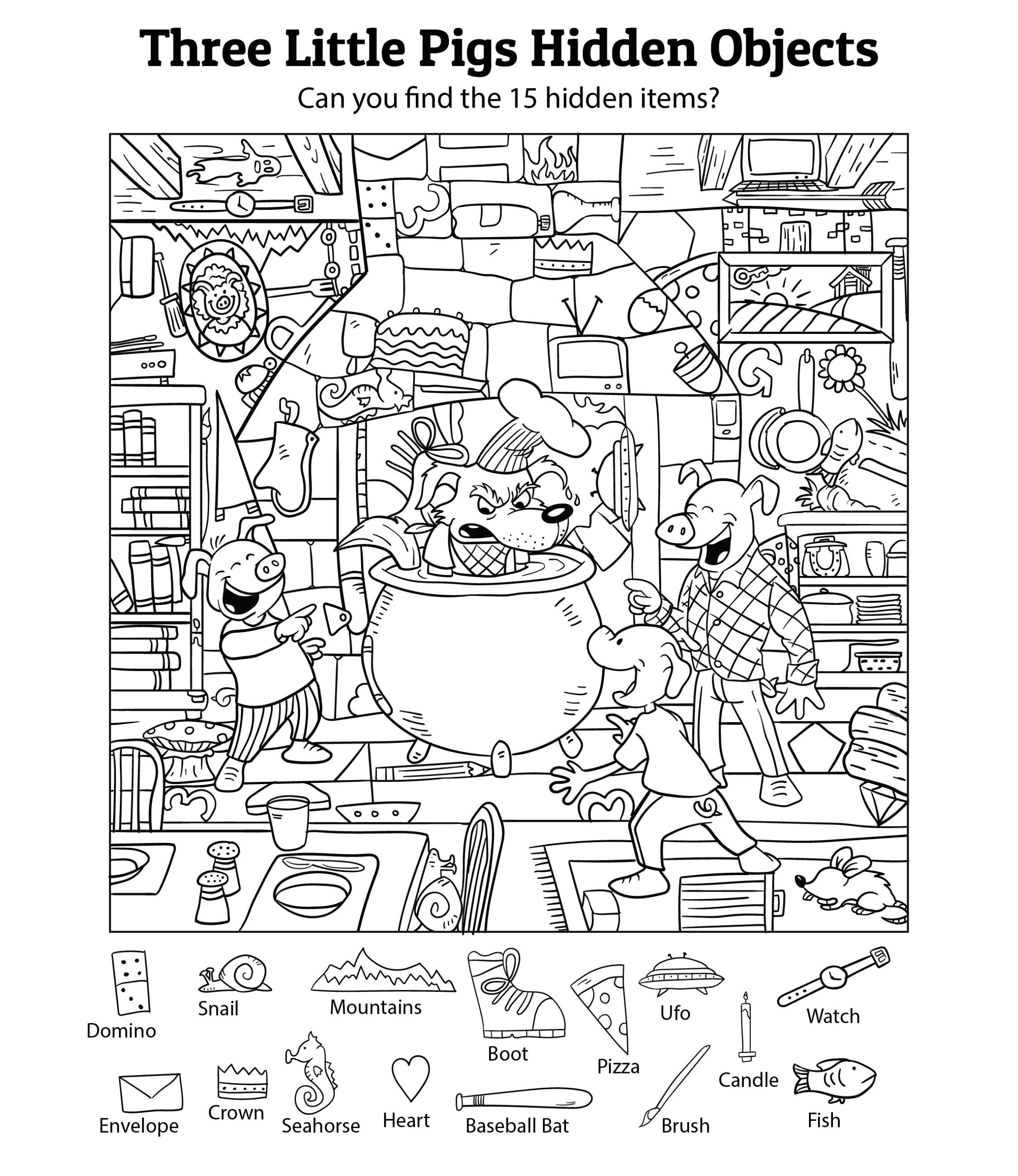 Hidden Object 20 Free PDF Printables Printablee Hidden Object 20 Free PDF Printables Printablee
