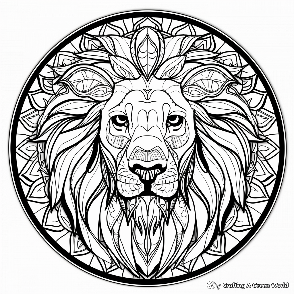 Mandala Animal Coloring Pages Free Printable