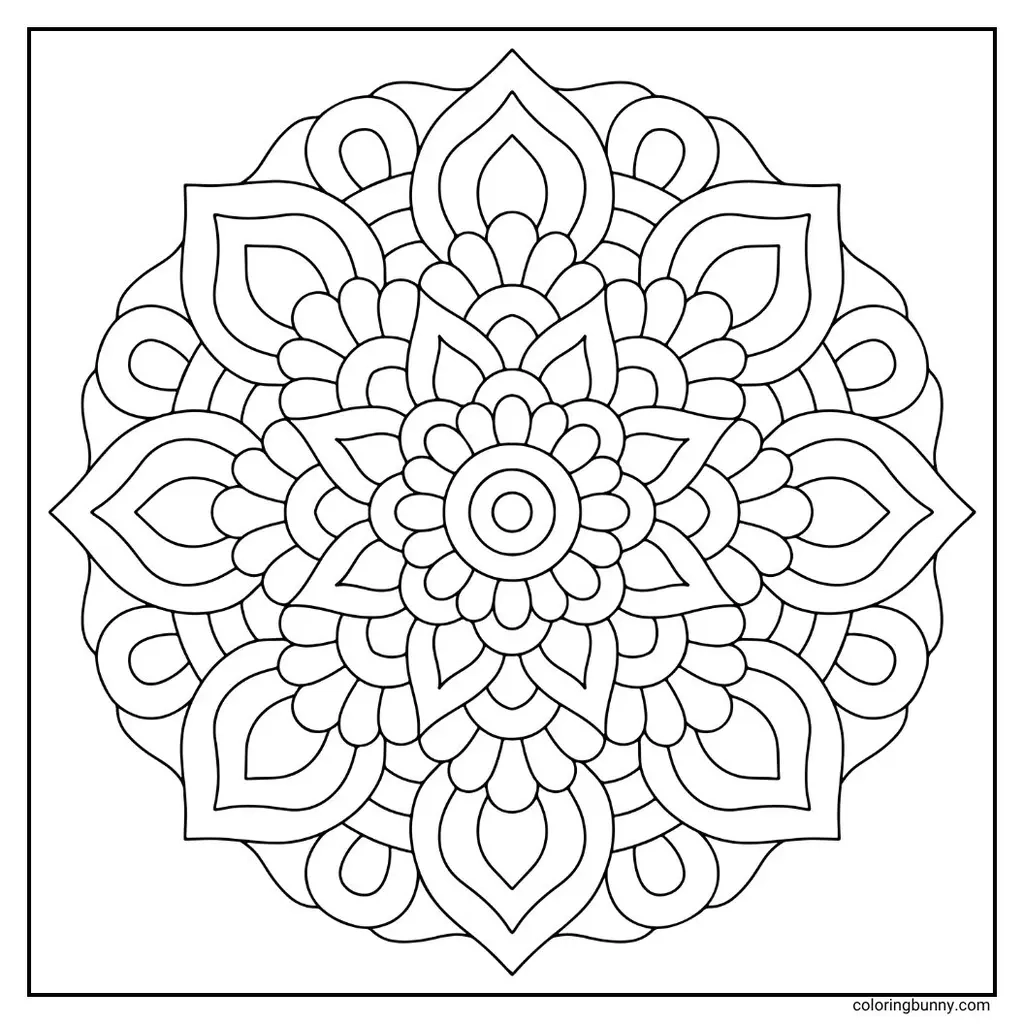 Mandala Coloring Pages 172 Free Printable PDFs 