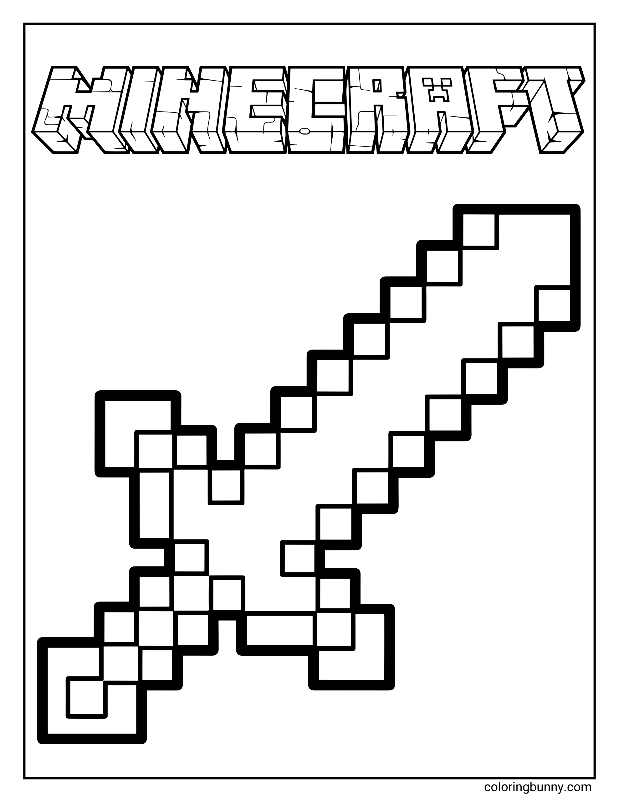 Minecraft Coloring Pages 50 Free Printable PDFs 