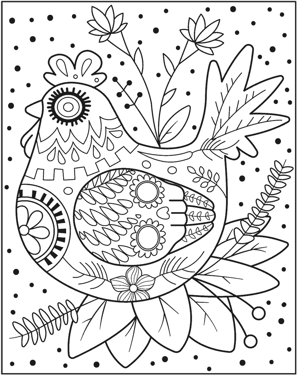 Plants And Animals Free Kids Coloring Pages