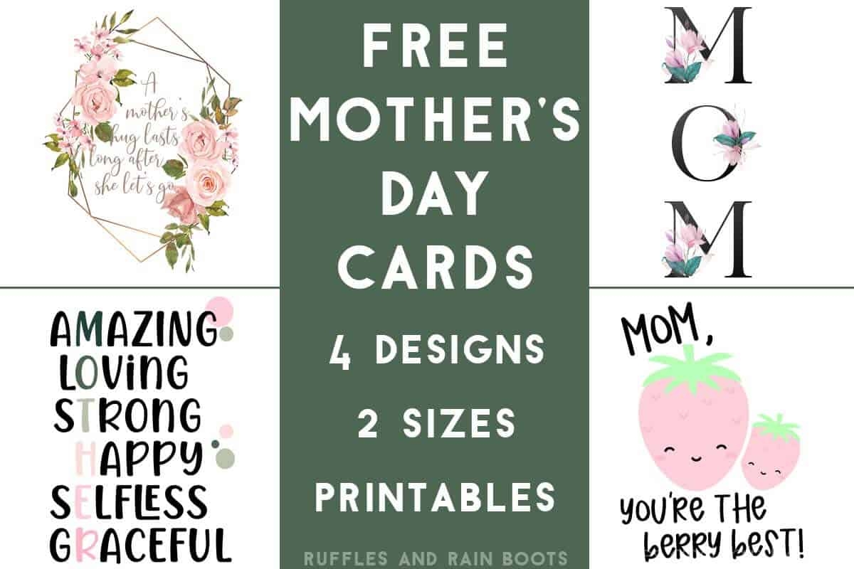 Printable And Free Mother s Day Cards Ruffles And Rain Boots