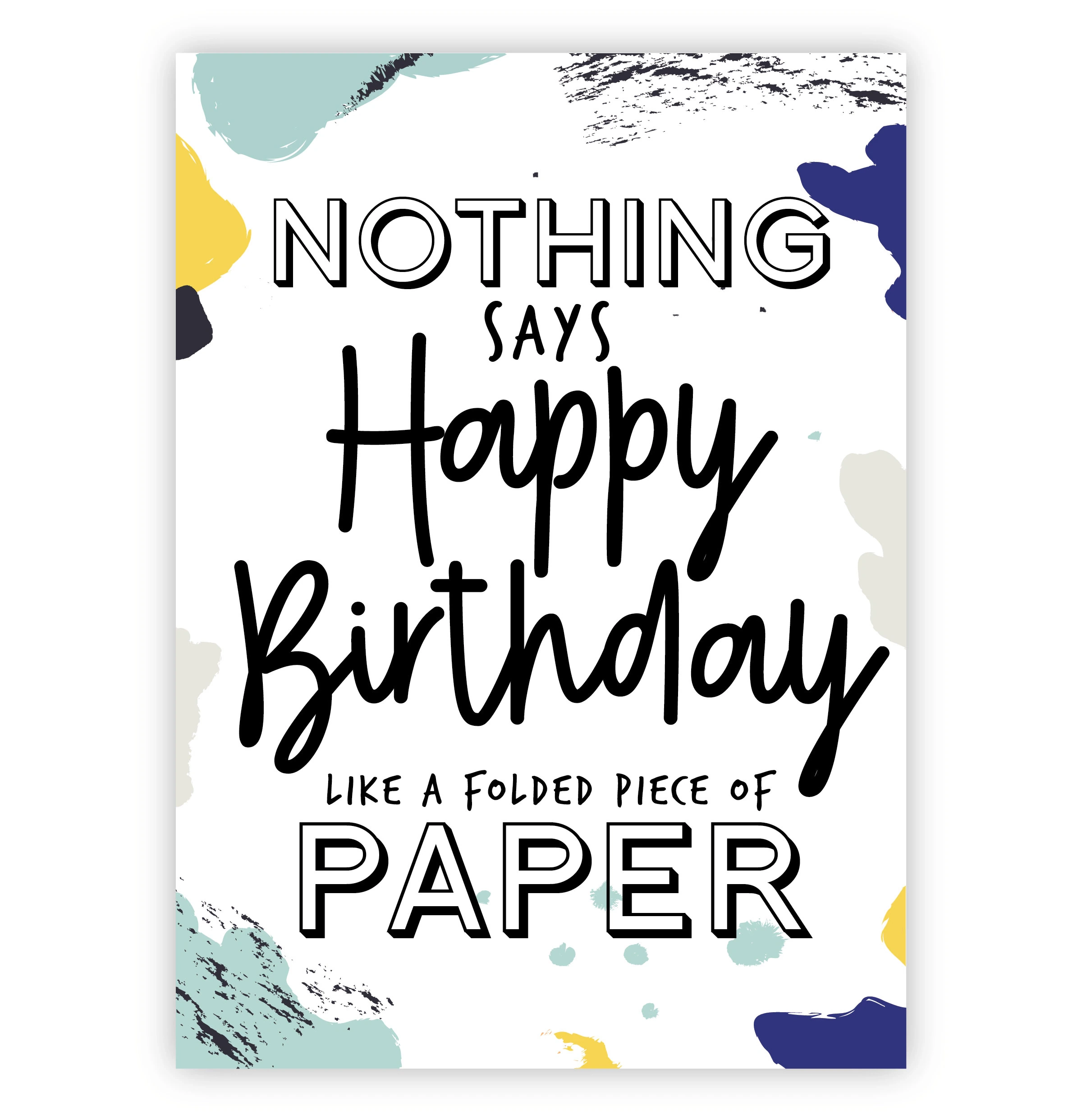 Printable Birthday Card Digital Downloadable Happy Birthday Card Funny Card Birthday Card Envelope Template Instant JPG Download Etsy