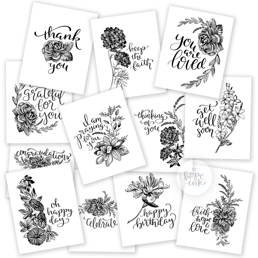 PRINTABLE Greeting Cards All Occasion Hope Ink