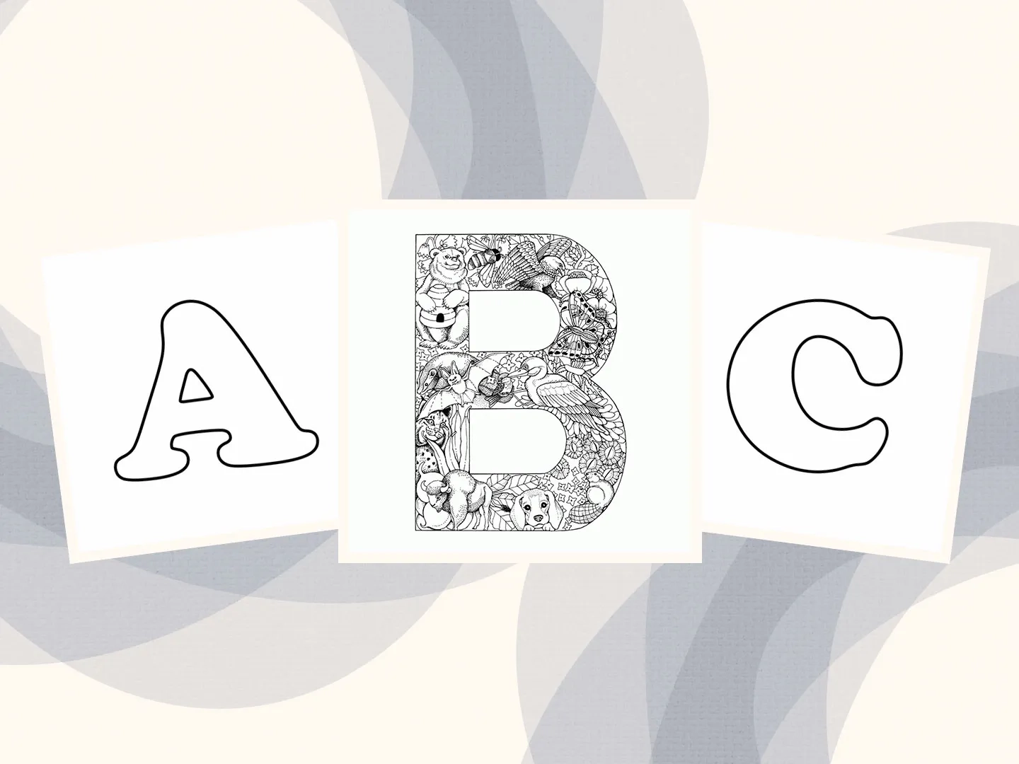 Printable Letters ABC Coloring Pages Make Learning The Alphabet Fun Printable Letters ABC Coloring Pages Make Learning The Alphabet Fun
