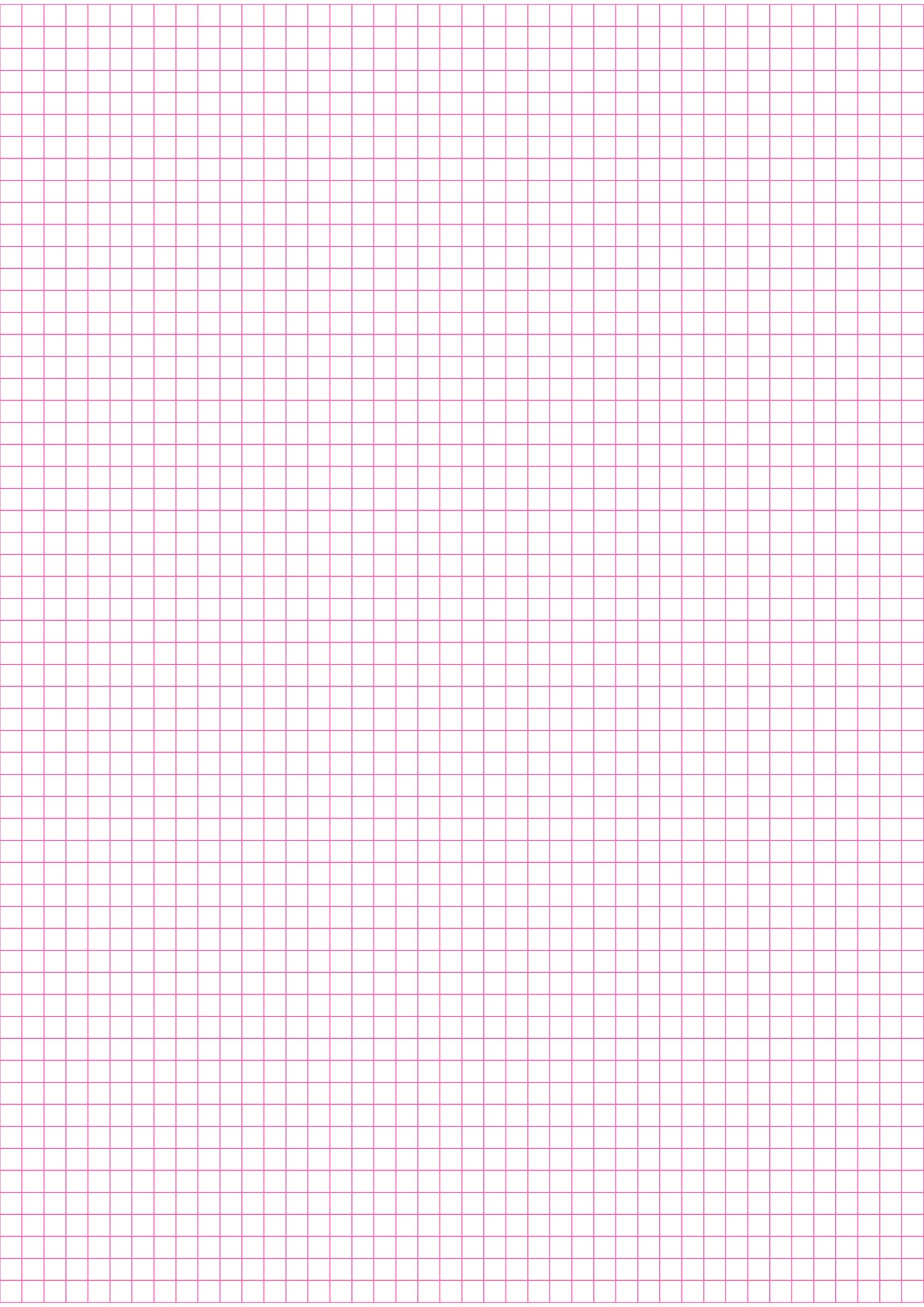 Printable Pink Grid Paper Download Free