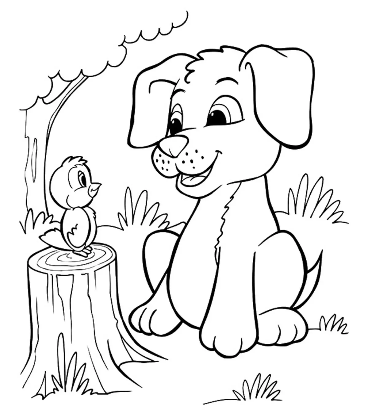 Puppy Coloring Pages 20 Adorable Printables For Preschoolers Puppy Coloring Pages 20 Adorable Printables For Preschoolers