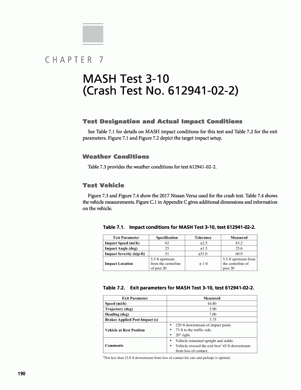 Read MASH TL 3 Deflection Reduction For 31 Inch Guardrail A Guide At NAP edu