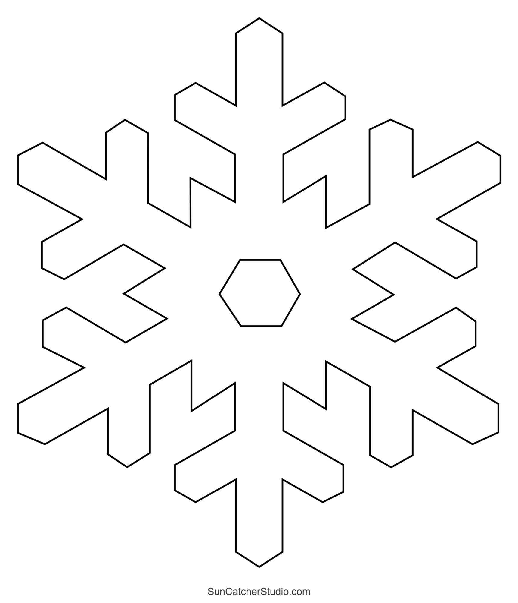 Snowflake Templates Printable Stencils And Patterns Free Printables Lettering SVG Files Tools Apps