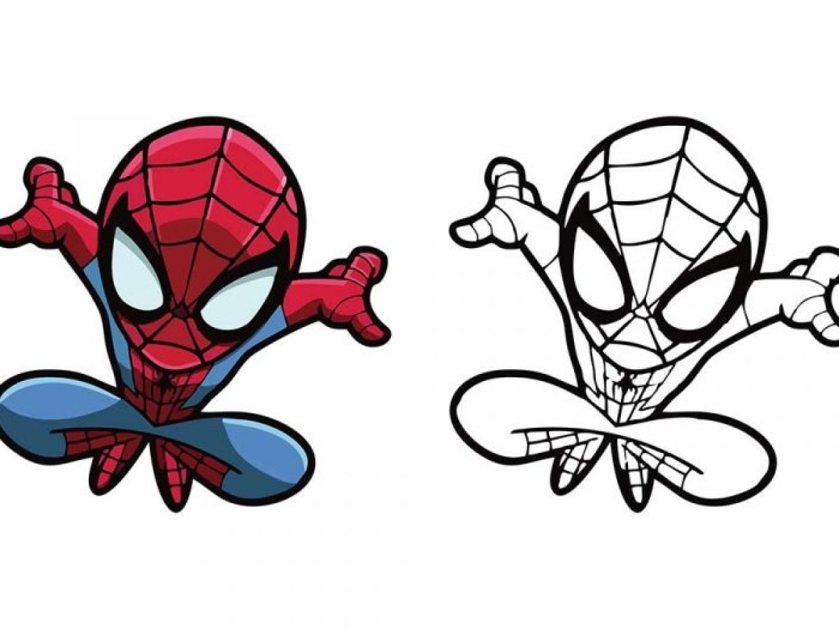 Spiderman Coloring Pages Free Printable Sheets Images