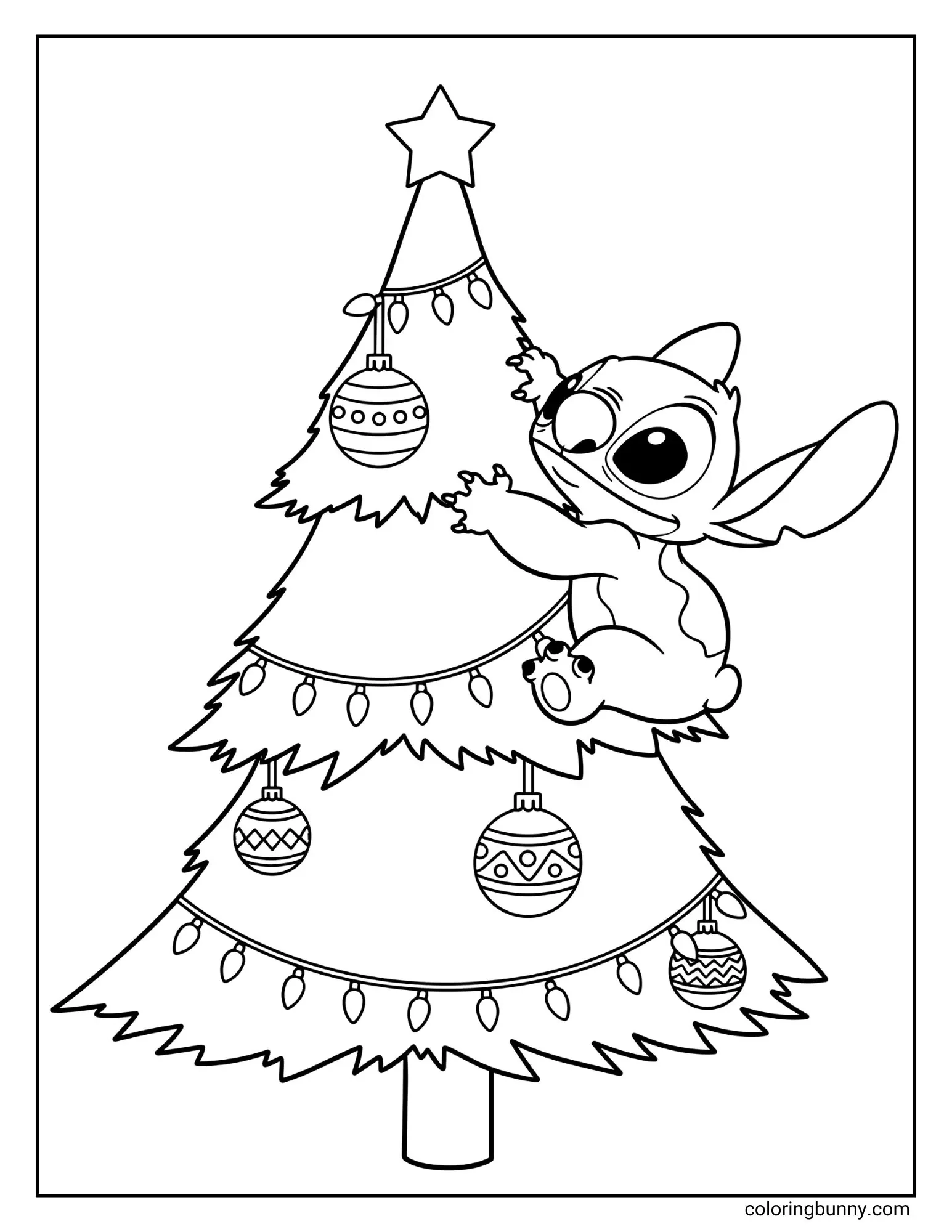 Stitch Christmas Coloring Pages 26 Free Printable PDFs Stitch Christmas Coloring Pages 26 Free Printable PDFs