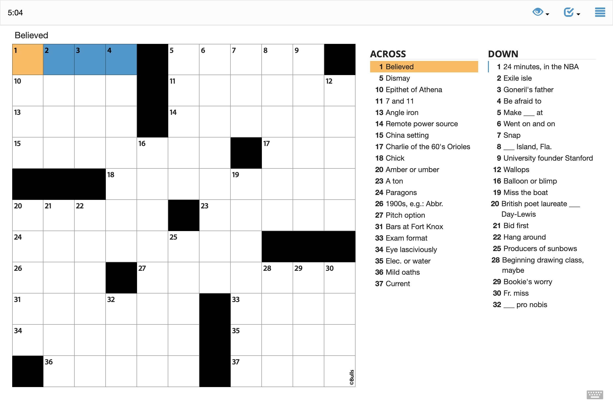 The Daily Crossword Free Download And Play On Windows Microsoft Store