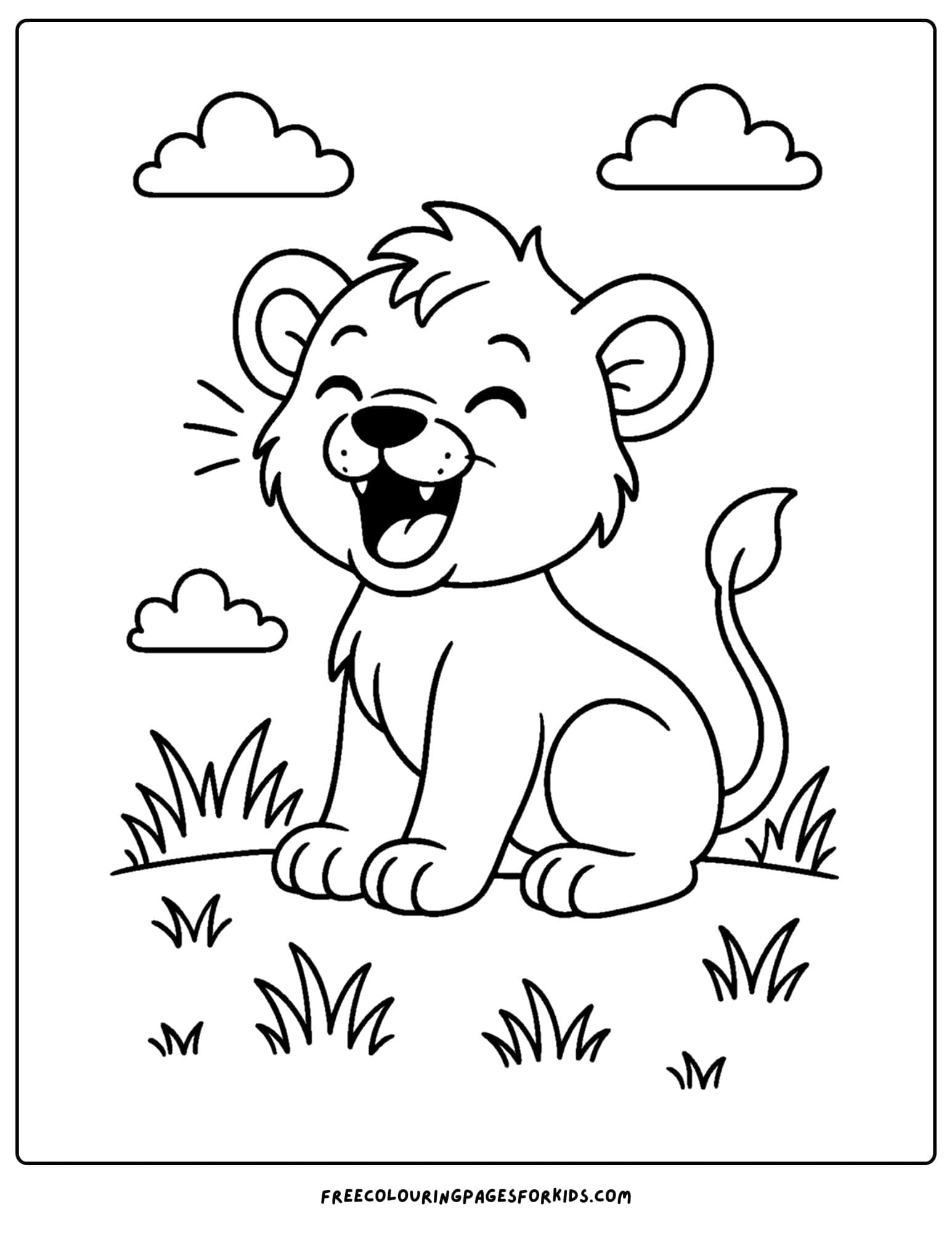Wild Animal Coloring Pages
